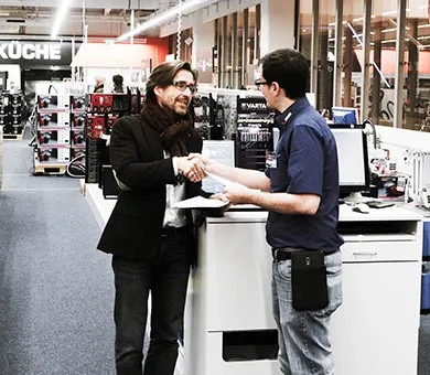 Dienstleistungs- tests